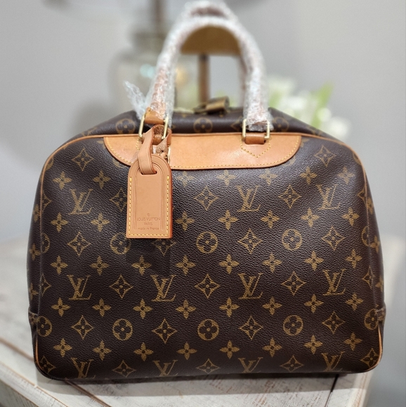 Louis Vuitton Deauville Brown Monogram Handbag - Picture 1 of 15